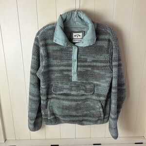 Billabong Adventure Division Fleece Pull Over Jacket - Size Small